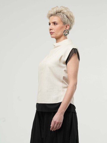 Metamorphoza Blouse in Beige