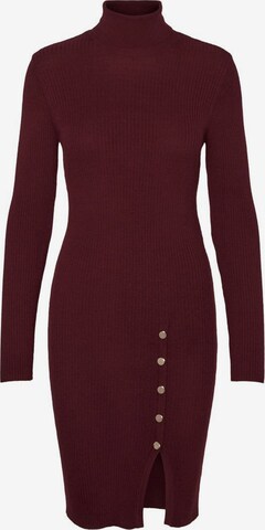VERO MODA Knitted dress in Pink: front