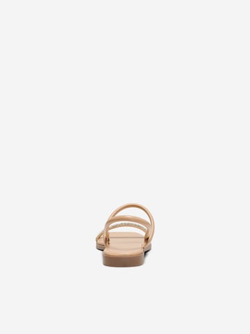 ONLY Strap Sandals 'MILAN' in Brown