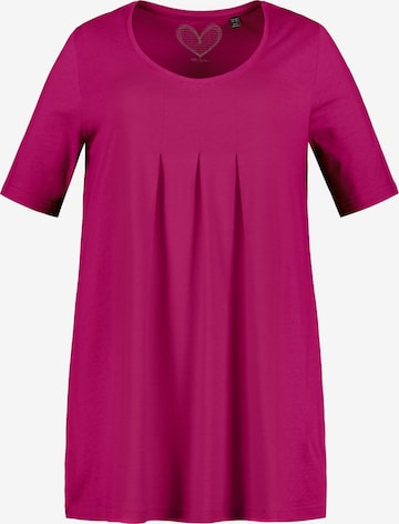 Ulla Popken Shirt in Pink: Vorderseite
