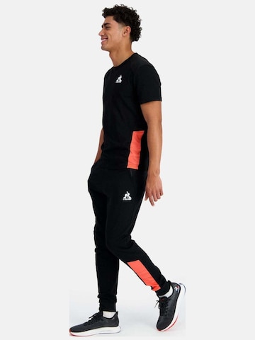 LE COQ SPORTIF Regular Sporthose 'Le Coq Sportif Training Sp Pant Regular No2 M'‌‌‌‌‌‌‌‌‌ in Schwarz