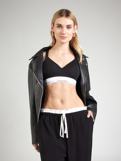 Calvin Klein Underwear Sujetador en negro / blanco, Vista del producto