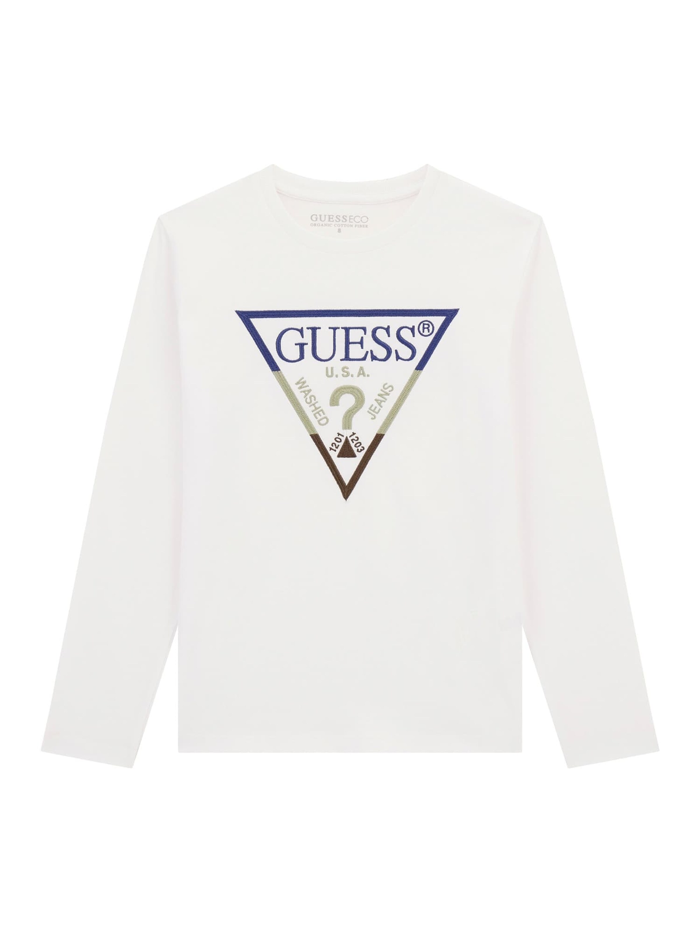 GUESS Shirt in White: front