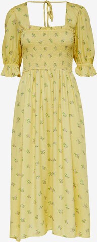 SELECTED FEMME Dress 'ULRIKKE' in Yellow: front