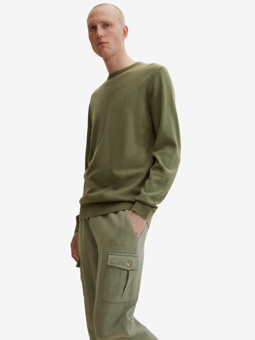 TOM TAILOR Regularny krój Sweter w kolorze zielony