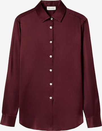 Lilysilk Bluse in Rot: Vorderseite