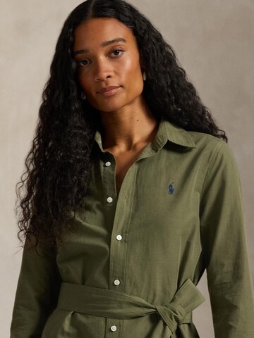 Polo Ralph Lauren Платье-рубашка в Зеленый