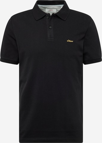 s.Oliver - Camiseta en negro: frente