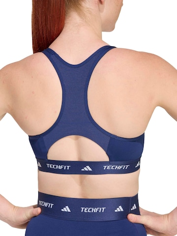 ADIDAS PERFORMANCE - Soutien Bustier Soutien de desporto em azul