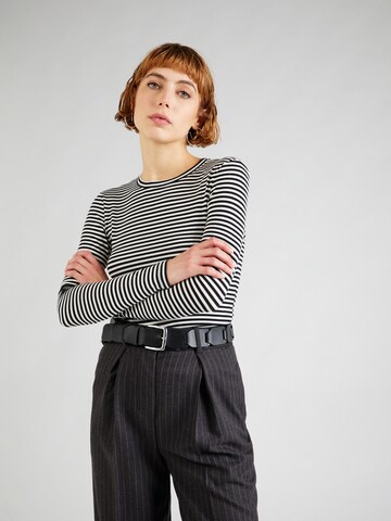 Soft Rebels Shirt 'Fenja' in Zwart: voorkant