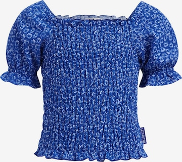 WE Fashion Blouse in Blue: front