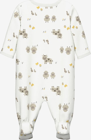 NAME IT Pajamas 'Farm Animals' in White