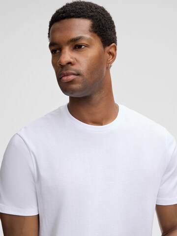 T-Shirt ' Clark ' STRELLSON en blanc