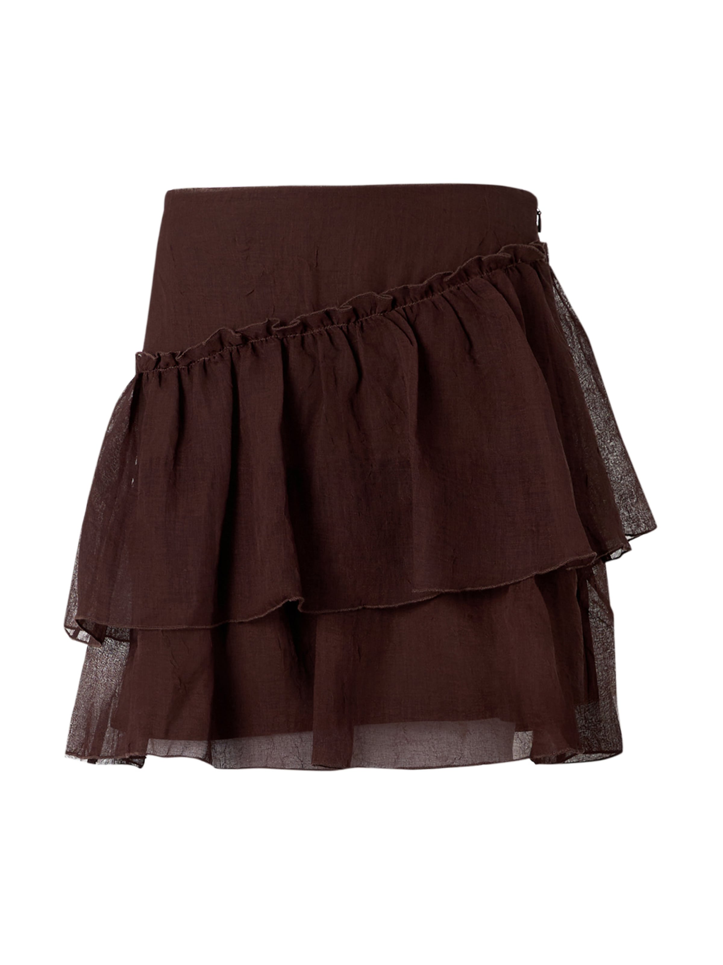 VERO MODASuknja 'VMSabrina' - smeđa boja: prednji dio