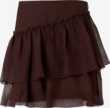 VERO MODASuknja 'VMSabrina' - smeđa boja: prednji dio