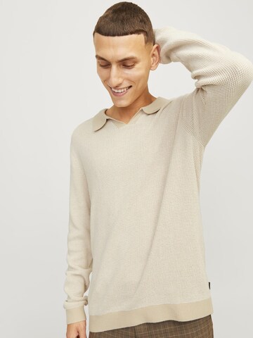 Pull-over JACK & JONES en beige