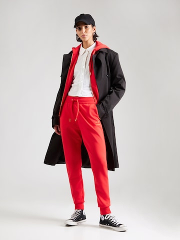 sarkans ARMANI EXCHANGE Pakapēniski sašaurināts piegriezums Bikses