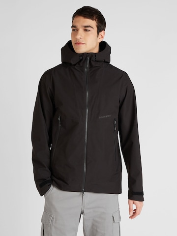 Veste outdoor 'BASIL' Didriksons en noir : devant