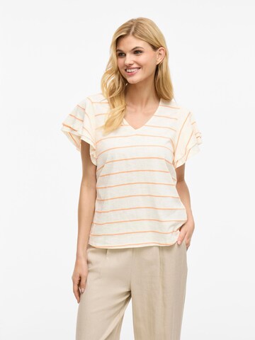 T-shirt VILA en beige : devant