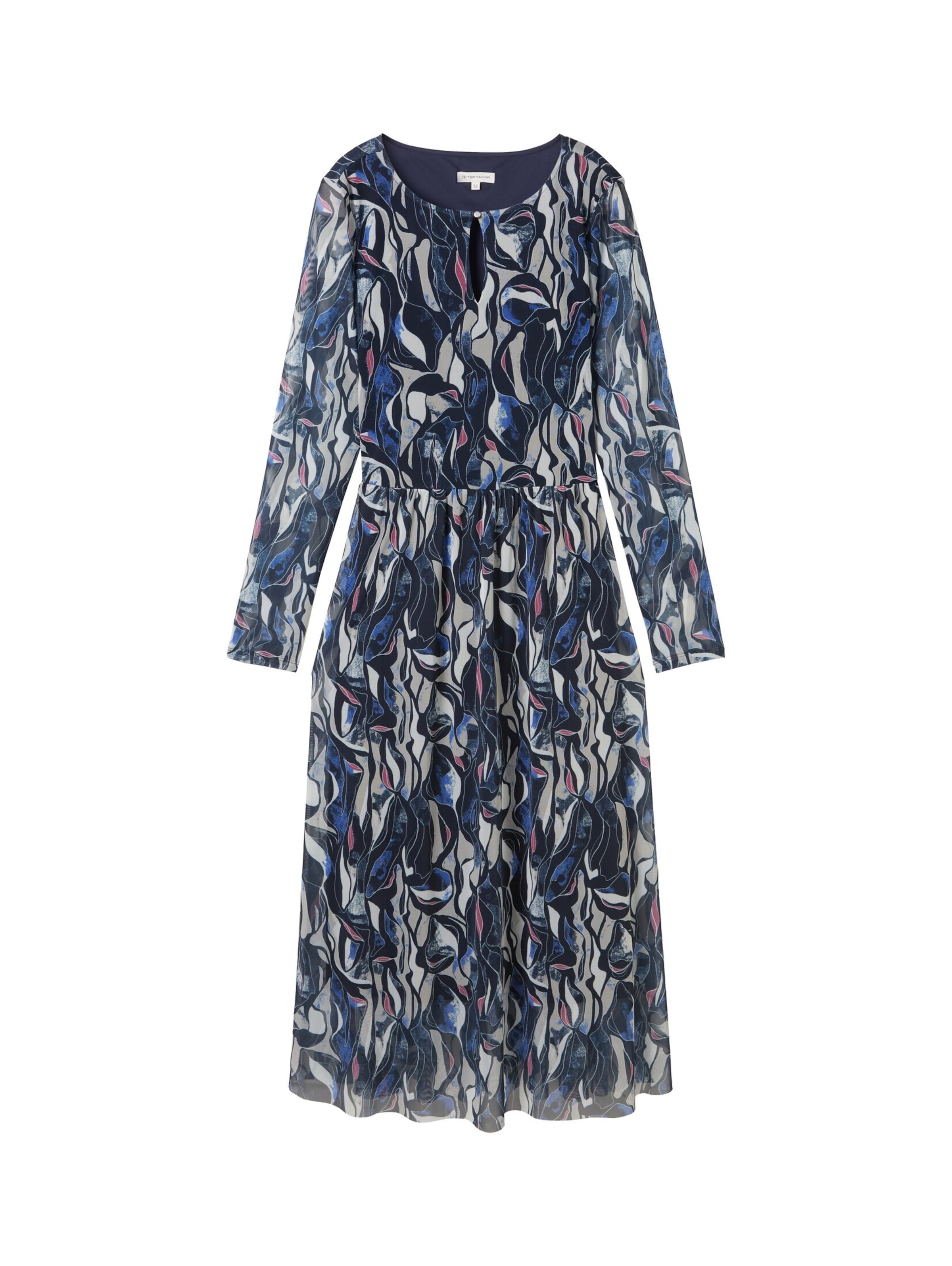 TOM TAILOR Kleit, värv sinine: eest vaates