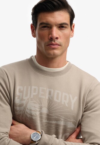 Sweat-shirt 'Superdry Retro' Superdry & Co en vert