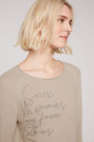 Soccx Pullover in Beige