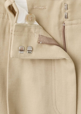 MANGO Regular Hose 'Tomtom' in Beige