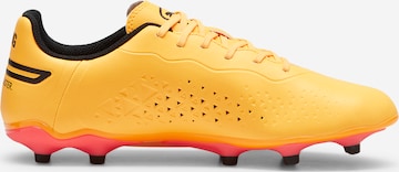 Chaussure de foot 'King Match' PUMA en jaune