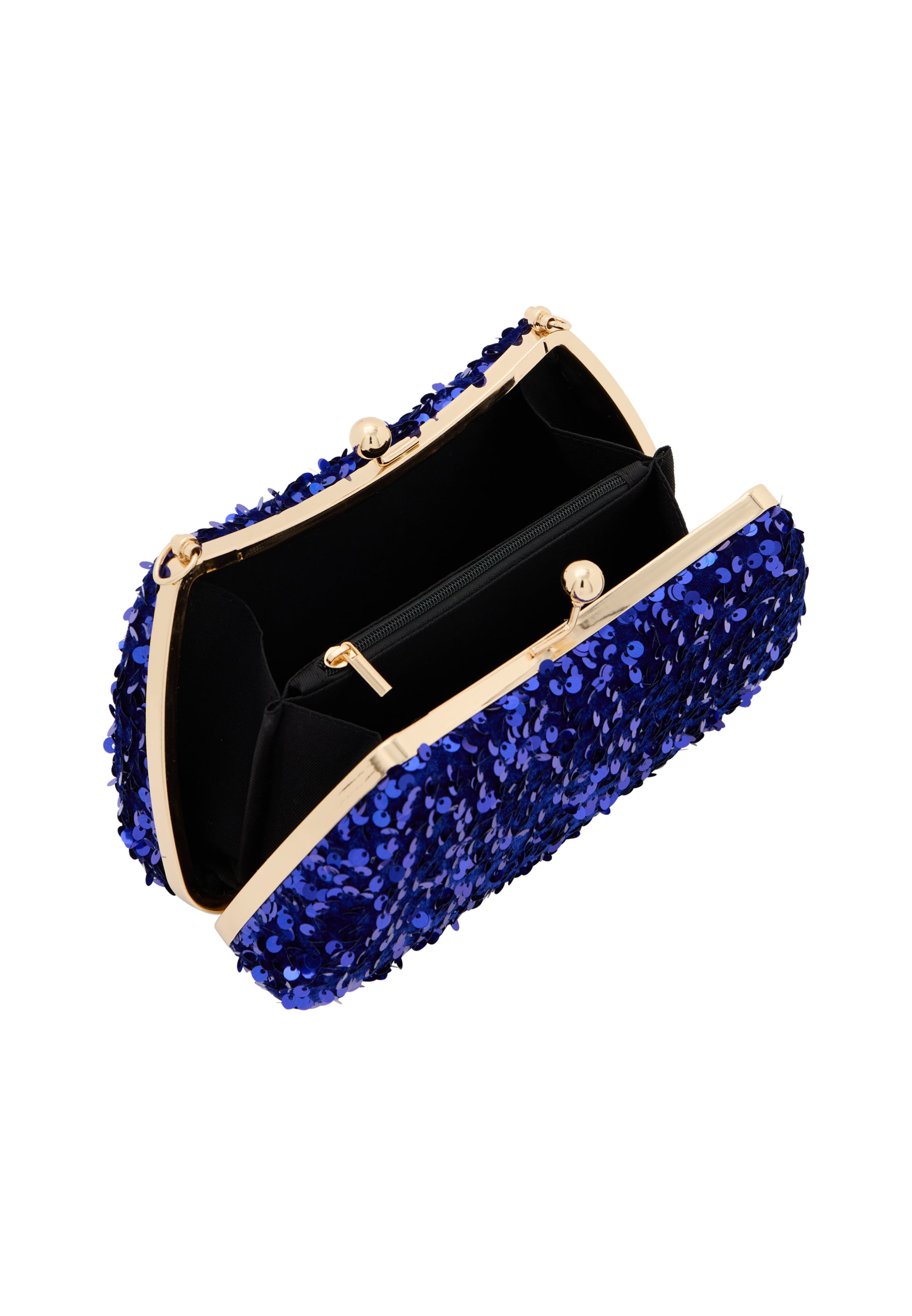 zils faina "Clutch" stila somiņa