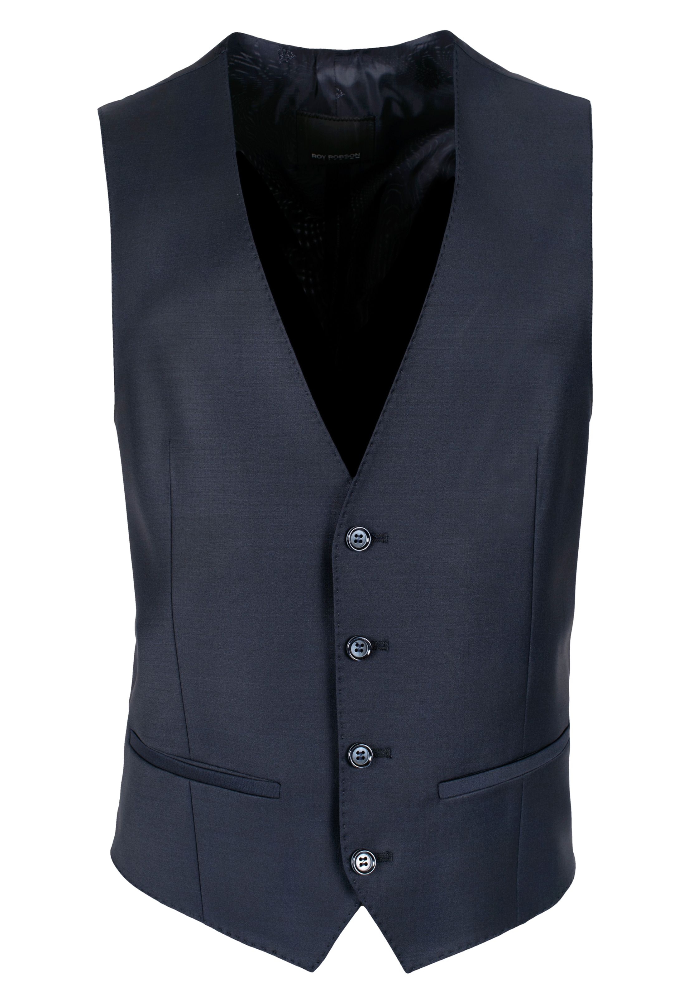 ROY ROBSON Weste 'Baukasten 1' in Blau: Vorderseite