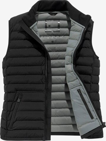 Elbsand Vest in Black: front