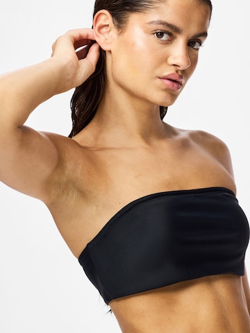 PIECES Bandeau Bikini Top 'PCBaomi' in Black