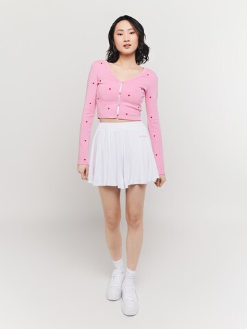 UNFOLLOWED x ABOUT YOU Knit Cardigan 'CHARMING' in Pink