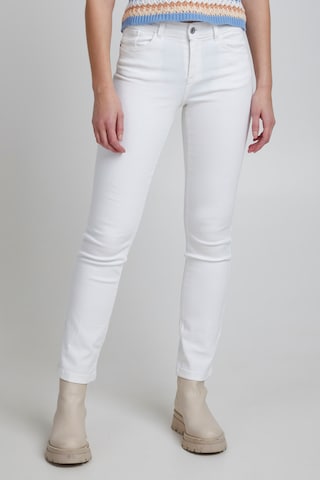 b.young Slim fit Jeans ' BYLOLA BYLUNI' in White: front