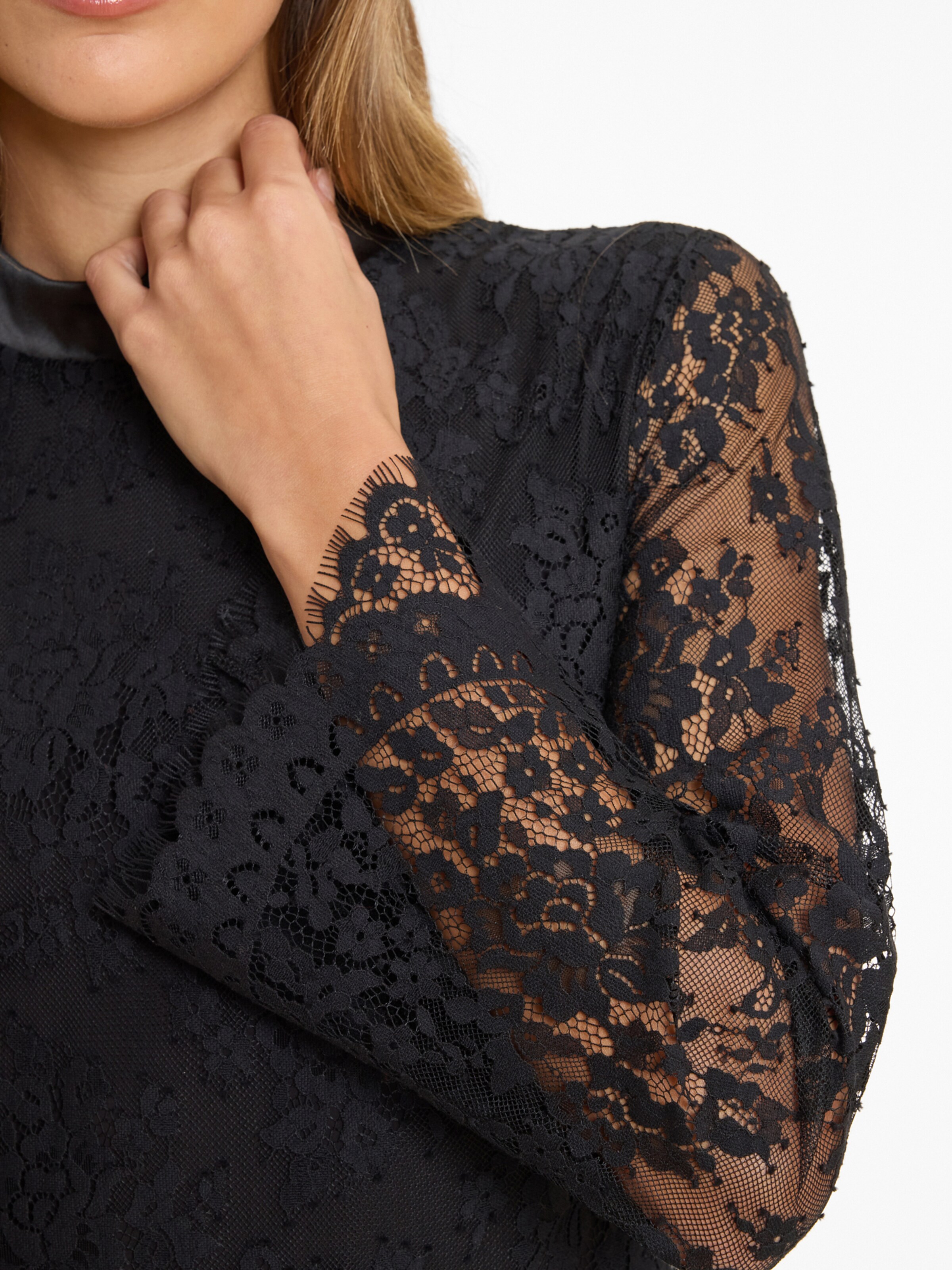 Ana Alcazar Avondjurk 'Abida' in Zwart