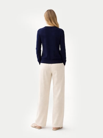 GOBI Cashmere Strickjacke 'Essential'‌‌‌‌‌ in Blau