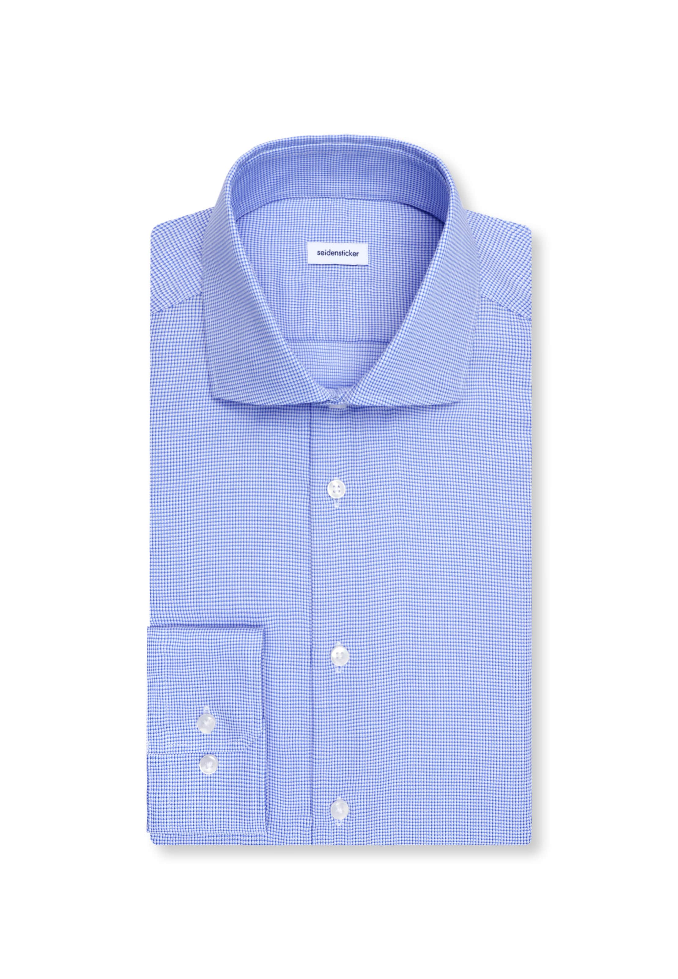 SEIDENSTICKER Regular fit Zakelijk overhemd in Blauw