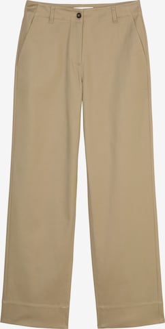 Marc O'PoloWide Leg/ Široke nogavice Chino hlače - bež boja: prednji dio