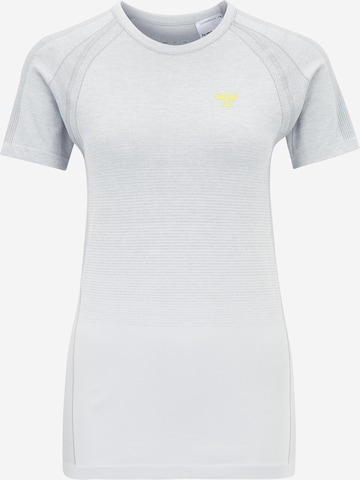 Hummel - Camiseta funcional en gris: frente