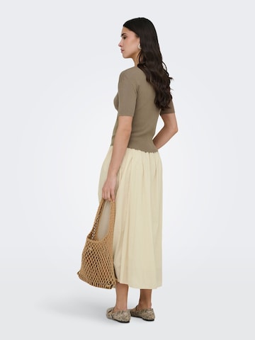 JDY Gebreid vest 'JDYGaby' in Grijs