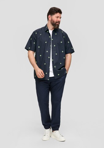 Coupe regular Chemise s.Oliver en bleu