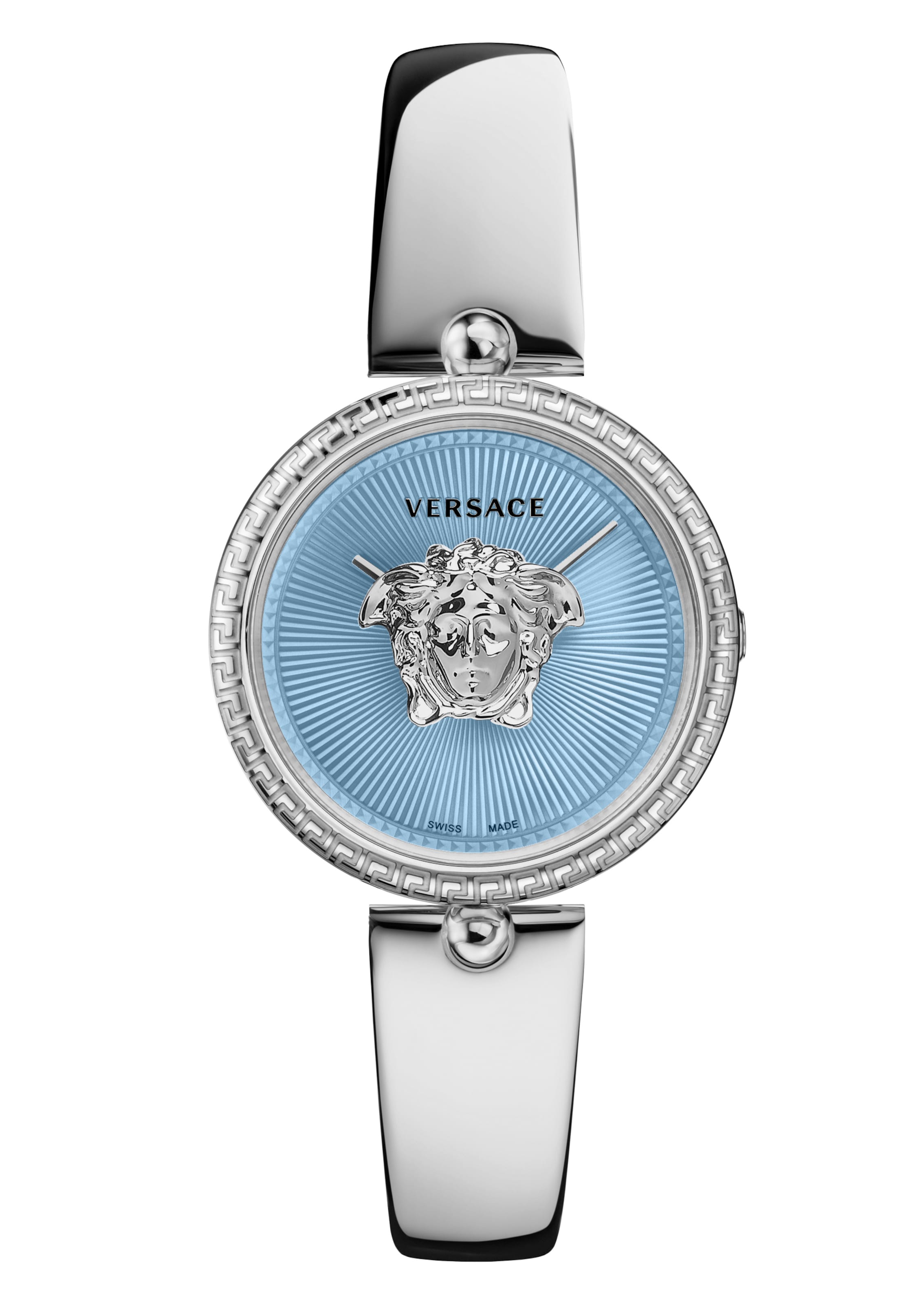 VERSACE Analoguhr in Silber: Vorderseite