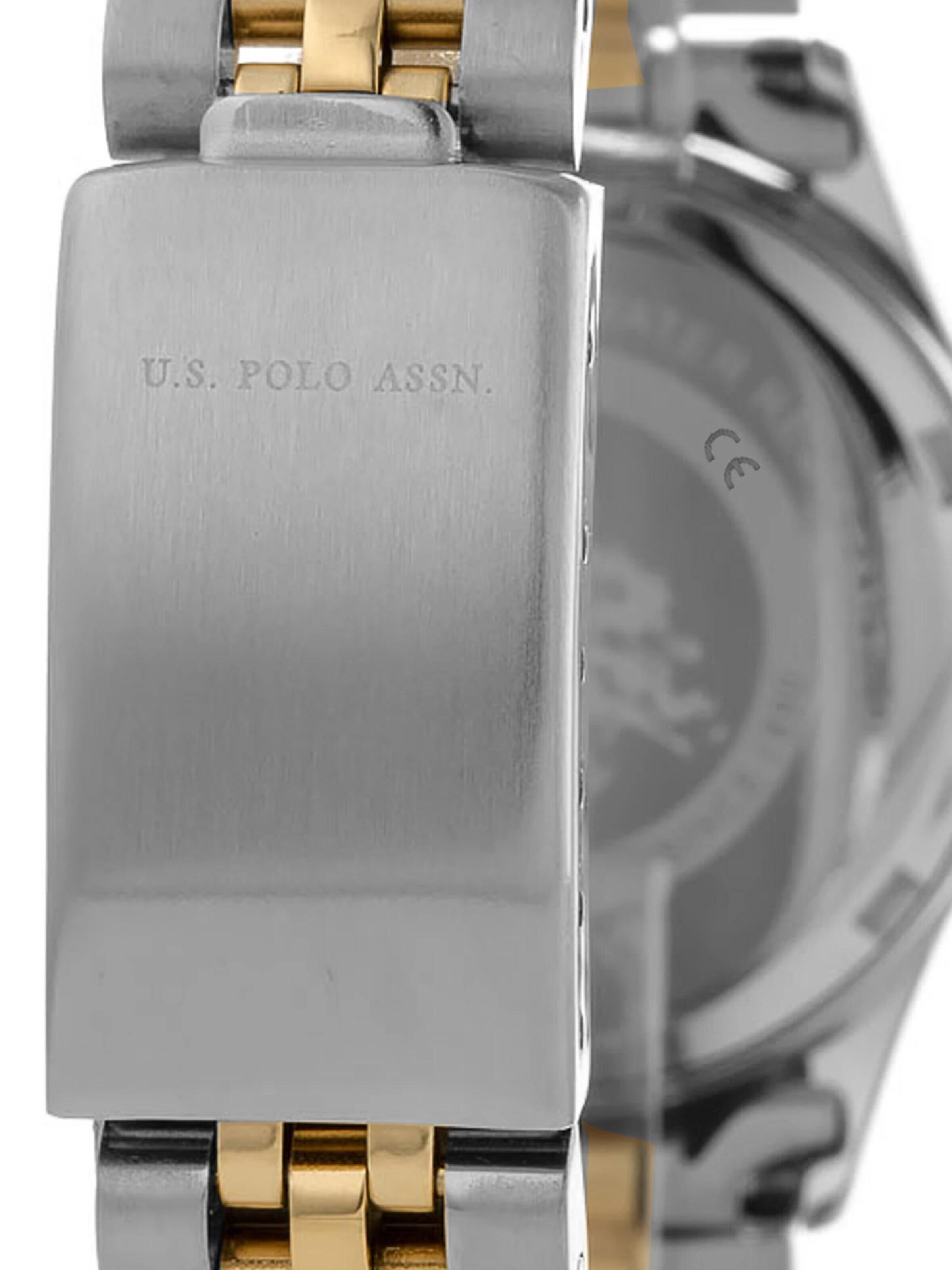 U.S. POLO ASSN. - Reloj analógico 'Celine' en amarillo