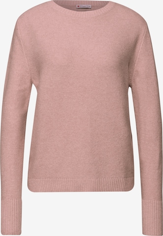 STREET ONE Pullover in Pink: Vorderseite