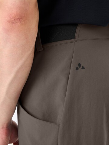 VAUDE Regular Outdoor trousers 'Loamer' in Grey