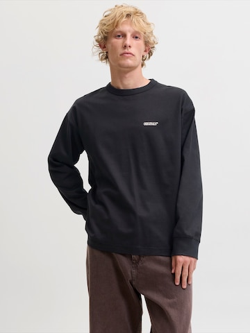 Maglietta 'JORFREDERIKSBERG' di JACK & JONES in nero: frontale