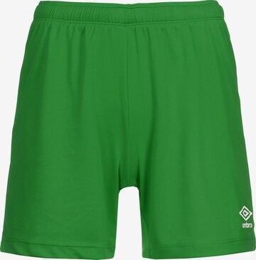 UMBRO Workout Pants 'Club' in Green: front