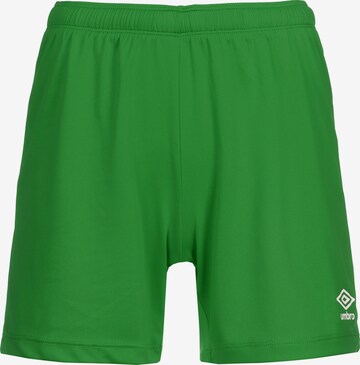 UMBRO Loosefit Sportbroek 'Club' in Groen: voorkant