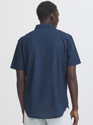 Coupe regular Chemise ' BHBAY LINEN ' BLEND en bleu