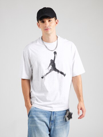Jordan T-Shirt in Grau: Vorderseite